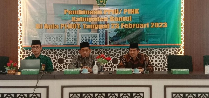 Pembinaan PPIU/PIHK Kabupaten Bantul