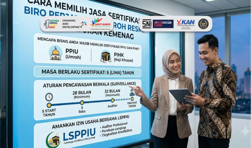 Jasa Sertifikasi Biro Perjalanan Umroh